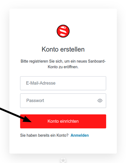 Sanboard Sign-Up Auth0