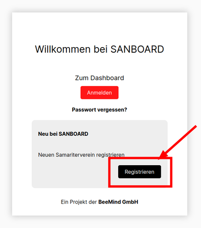 Sanboard Sign-Up